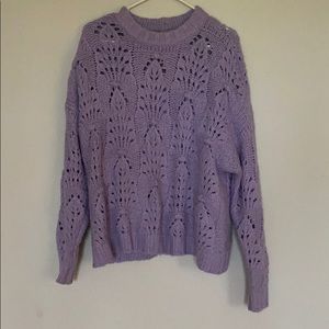 Lavendar sweater
